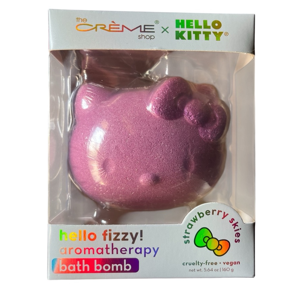 The Crème Shop x Hello Kitty Pink Bath Bomb